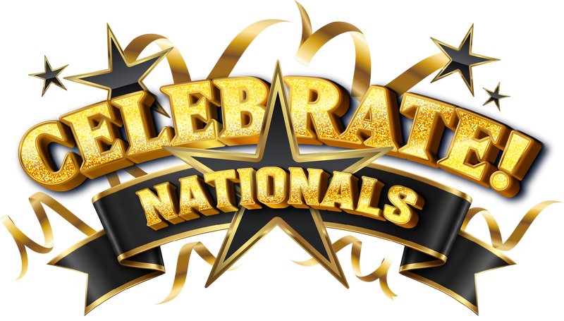 CELEBRATE! Nationals logo